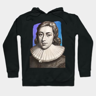 English Poet John Milton illustration Hoodie